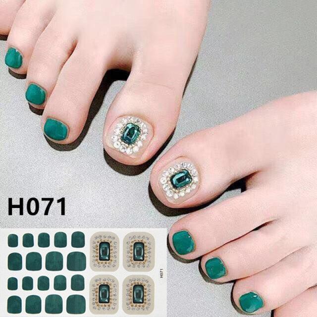 Toe Nail Sticker Wraps Adhesive Decals Toenail Polish Strips DIY Pedicure Foot Decals Manicure Strips Decals Full Wraps Women Glitter Toenail Nail Polish Strips Decals Full Wraps Self Adhesive Toe Nail Tip Full Toe Nail Wraps Feet Decorations