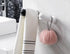 Toilet Paper Holder Cat Kitchen Roll Holder Adhesive Wall Towel Rack Creative Bathroom Tissue Hanger Paper Towel Holder Toliet Paper Holder