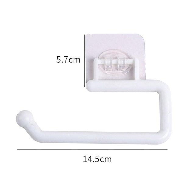 Toilet Wall Mount Toilet Paper Holder Stainless Steel Bathroom Kitchen Roll Paper Accessory Tissue Towel Accessories Holders Modern Paper Roll Holder Wall Mount Tissue Roll Rack For Bathroom