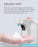 Touchless Automatic Soap Dispenser USB Charging Smart Foam Machine Infrared Sensor Foam Soap Dispenser Hand Sanitizer Touchless Commercial Easy Refill Soap & Sanitizer Holder Hand Free Sensor Wall Mount Adjustable Liquid Gel