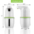 Touchless Automatic Soap Dispenser USB Charging Smart Foam Machine Infrared Sensor Foam Soap Dispenser Hand Sanitizer Touchless Commercial Easy Refill Soap & Sanitizer Holder Hand Free Sensor Wall Mount Adjustable Liquid Gel