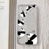 Transparent Creative Bear Panda Animal Shockproof Phone Case for iPhone 11 12 13 mini pro XS MAX 8 7 6 6S Plus X 5S case Lightweight Thin Flexible Soft Raised Edges Glossy Silicone Protective Phone Cover for iPhone