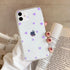 Transparent Cute Love Heart Soft Mobile Phone Case For iPhone 11 Pro Max 12 13 Mini 7 8Plus X XR XS Max Love Heart Case Full Camera Protection Soft Silicone Shockproof Case for iPhone