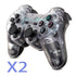 Transparent Eye Catching Wireless Dual Shock Bluetooth Joystick Gamepad Console Controller Compatible With PC Laptop - STEVVEX Game - 221, all in one game controller, best quality joystick, bluetooth wireless gamepad, classic games, cool joystick, game, Game Controller, Game Pad, gamepad controller, gamepad joystick, Gaming Controller, gaming joystick, joystick, joystick for games, joystick for laptop, joystick for pc, transparent joystick - Stevvex.com