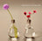 Transparent Glass Bulb Lamp Shape Flower Water Plant Hanging Vase Hydroponic Container Pot For Home Wedding Decoration for Wedding Living Room, Office Party Gift Vase