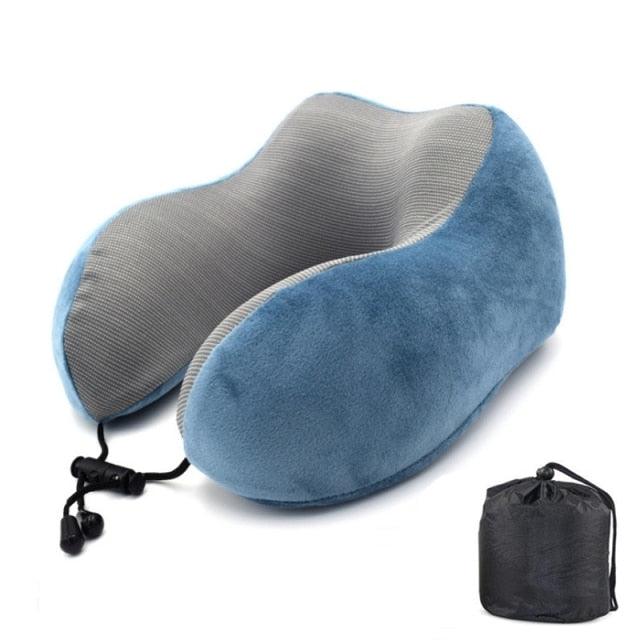 Travel Pillow and Multifunctional Scarf Travel Neck Pillow Soft Scarf Pillow Support Pillow Multifunctional Scarf For Airplane Home Or Office Nap Slow Rebound Space Outdoor Pillow Solid Neckline Cervical Healthcare Muffler Pillows