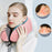 Travel Pillow U Shaped Memory Foam Neck Pillows Neck Cervical Airplane Pillow Healthcare Bedding Free Eye Mask and Earplugs Neck Support Pillow Headrest Travel Folding Slow Rebound Journey Trip Cushion Memory Foam Travel Pillow Neck Pillow