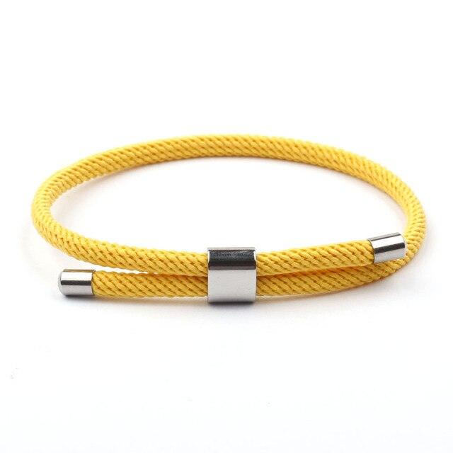 Trendy Bracelet Mens Women Adjustable Red Distance Couple Yoga Meditation Bracelet Nautical Braided Handmade Rope String Adjustable Friendship Bracelets For Men Women Unisex Bracelets