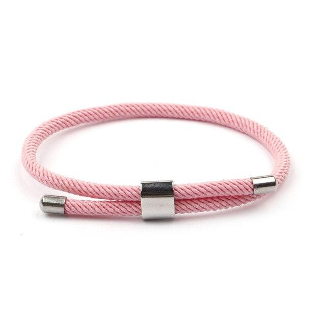 Trendy Bracelet Mens Women Adjustable Red Distance Couple Yoga Meditation Bracelet Nautical Braided Handmade Rope String Adjustable Friendship Bracelets For Men Women Unisex Bracelets