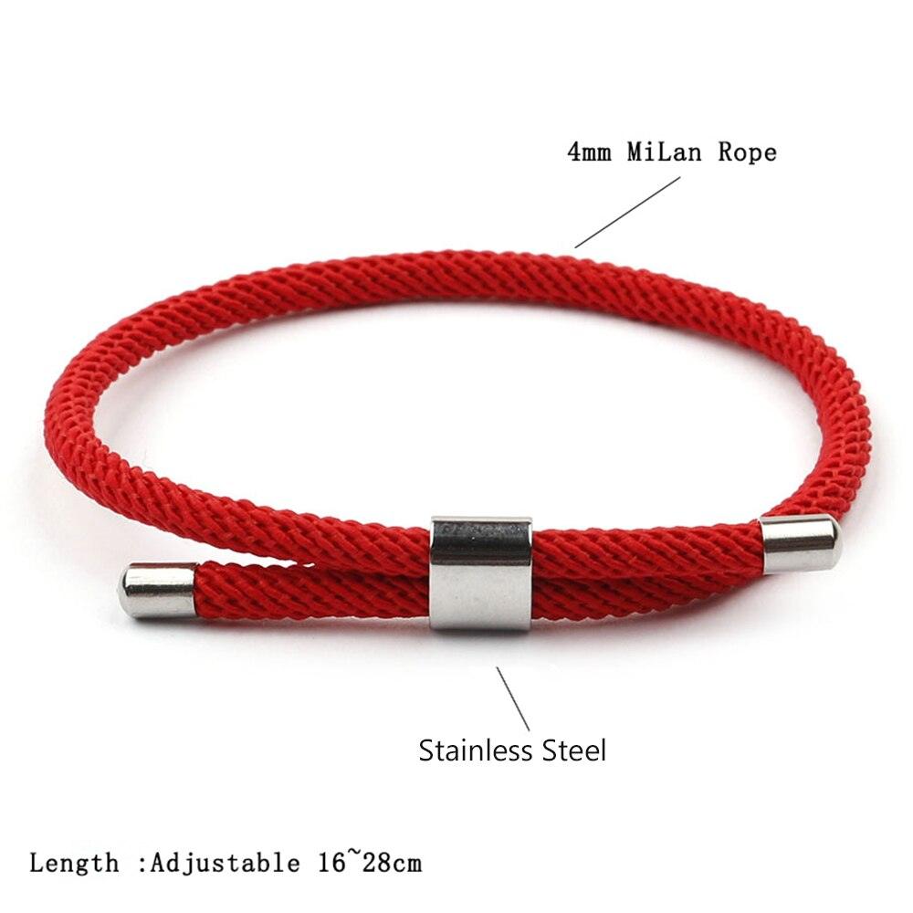 Trendy Bracelet Mens Women Adjustable Red Distance Couple Yoga Meditation Bracelet Nautical Braided Handmade Rope String Adjustable Friendship Bracelets For Men Women Unisex Bracelets