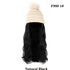 Trendy Hat Wig Synthetic Long Wavy Wigs with Beret Hat Knitted Fashion black Autumn Winter Cap Hair Extensions Wigs For Black Women Cosplay Wigs For Women