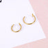 Trendy New Titanium Steel Punk Clip on Fake Piercing Ear Nose Lip Rings Unisex Nose Ring Women Septum Nose Ring Clips Septum Ring Hoop Cartilage Tragus Helix Small Piercing Nose Rings Hoop Cartilage Earring  Body Jewelry