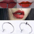 Trendy New Titanium Steel Punk Clip on Fake Piercing Ear Nose Lip Rings Unisex Nose Ring Women Septum Nose Ring Clips Septum Ring Hoop Cartilage Tragus Helix Small Piercing Nose Rings Hoop Cartilage Earring  Body Jewelry