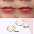 Trendy New Titanium Steel Punk Clip on Fake Piercing Ear Nose Lip Rings Unisex Nose Ring Women Septum Nose Ring Clips Septum Ring Hoop Cartilage Tragus Helix Small Piercing Nose Rings Hoop Cartilage Earring  Body Jewelry