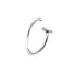 Trendy New Titanium Steel Punk Clip on Fake Piercing Ear Nose Lip Rings Unisex Nose Ring Women Septum Nose Ring Clips Septum Ring Hoop Cartilage Tragus Helix Small Piercing Nose Rings Hoop Cartilage Earring  Body Jewelry