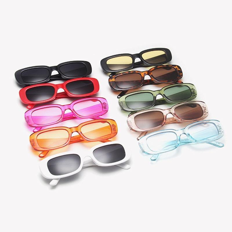 Trendy Rectangle Sunglasses for Women Narrow Square Frame Rectangle Sunglasses For Women New Luxury Glasses For Women/Men New Retro Style  Sun Glasses for Men