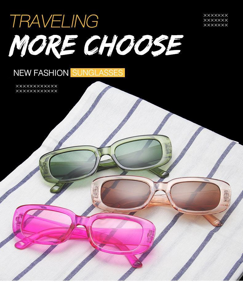 Trendy Rectangle Sunglasses for Women Narrow Square Frame Rectangle Sunglasses For Women New Luxury Glasses For Women/Men New Retro Style  Sun Glasses for Men