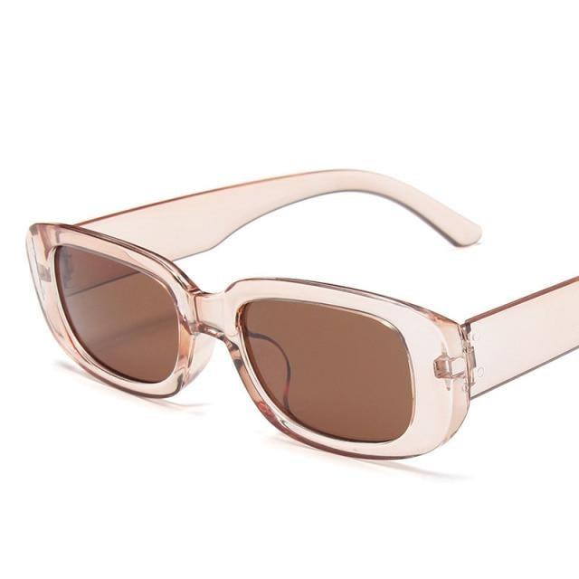 Trendy Rectangle Sunglasses for Women Narrow Square Frame Rectangle Sunglasses For Women New Luxury Glasses For Women/Men New Retro Style  Sun Glasses for Men