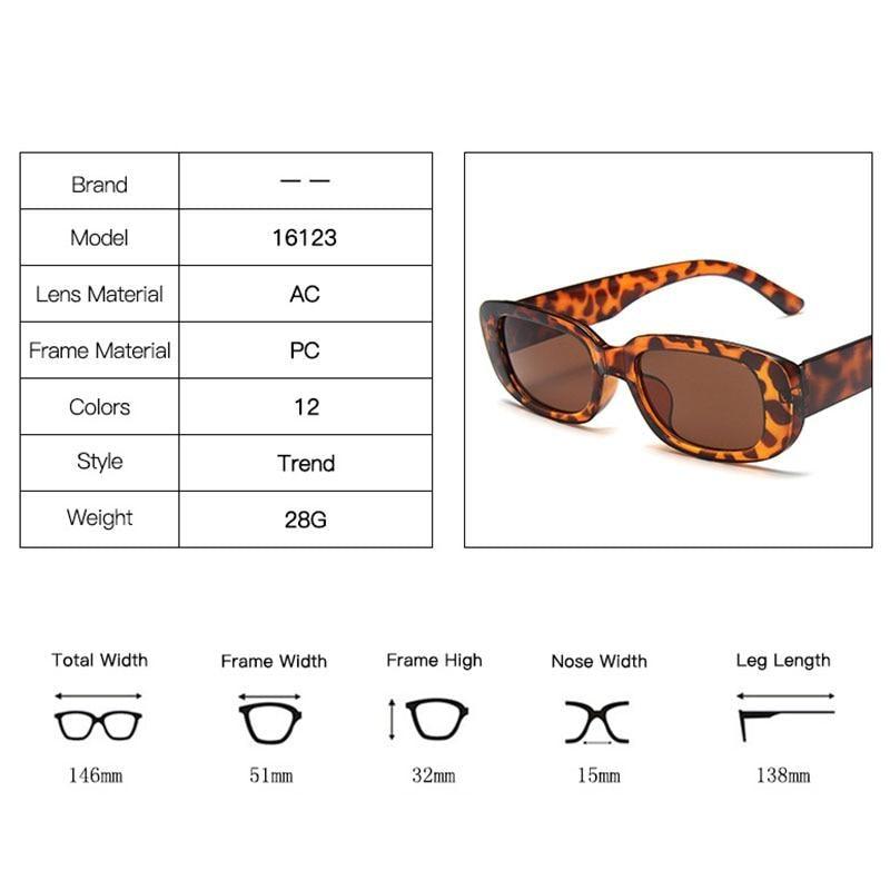 Trendy Rectangle Sunglasses for Women Narrow Square Frame Rectangle Sunglasses For Women New Luxury Glasses For Women/Men New Retro Style  Sun Glasses for Men