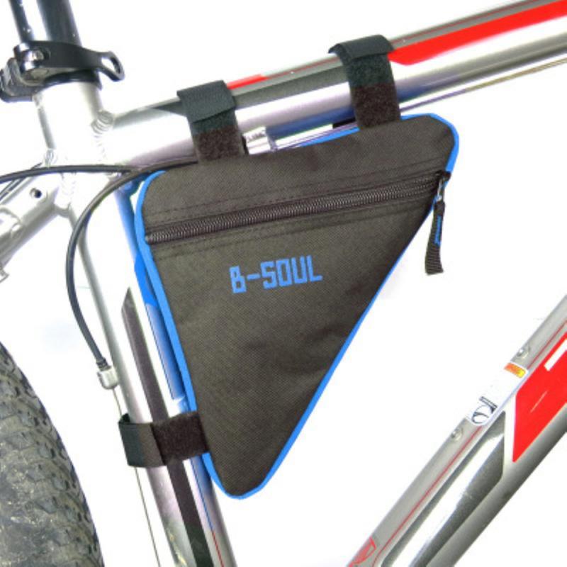 Triangle Bicycle Bag Road Bike Front Top Tube Frame Bag Bicycle Accessories Waterproof Durable Bike Bag Cycling Storage Bag  Bike Storage Bag Triangle Bike Bag For Road Bike Top Tube Bike Frame Bag Pocket