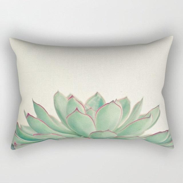 Tropical Plants Flowers Beauty Pattern Pillow Covers Short Plush Tropical Palm Leaves Throw Pillow Cover Summer Exotic Jungle Plant Tropical Palm On The Geometric Cotton LinGEOen Decorative Rectangular Pillowcase Rectangle Small Pillow Cases