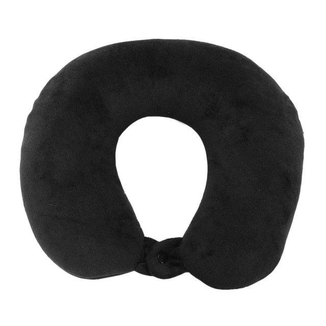 U Shaped Travel Pillow Particles Neck Car Plane Pillows Soft Cushion Home Outdoor Textile Memory Foam U-Shaped Pillow Slow Rebound Neck Pillow Nap Airplane Pillow Sleep With No Neck Pain Super Soft Memory Foam Neck Pillow Easy Washing With Removable Cover