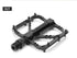 Ultralight 3 Bearings Pedal Bicycle Bike Pedal Anti-slip Footboard Bearing Quick Release Aluminum Alloy Bike Accessories Mountain Bike Pedals Non-Slip Lightweight Pedals Aluminum Alloy Sealed Bearing For Road Mountain