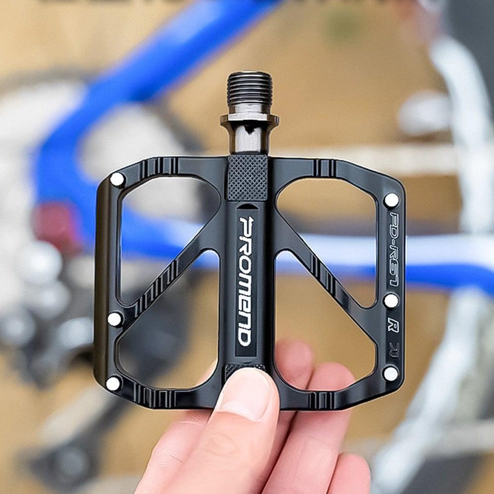 Ultralight 3 Bearings Pedal Bicycle Bike Pedal Anti-slip Footboard Bearing Quick Release Aluminum Alloy Bike Accessories Mountain Bike Pedals Non-Slip Lightweight Pedals Aluminum Alloy Sealed Bearing For Road Mountain