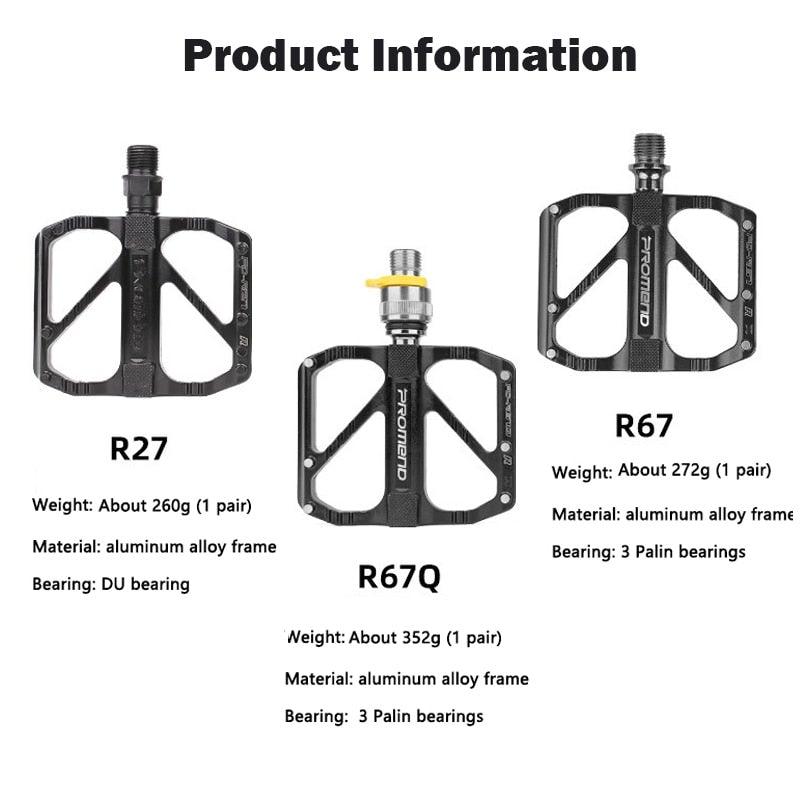 Ultralight Bicycle Pedal DU 3 Bearing Anti-Slip Aluminum Alloy Footboard Quick Release Mountain Road Bike Accessories Mountain Bike Pedals Aluminum Lightweight 3 Bearings Bicycle Pedals For Road Bike