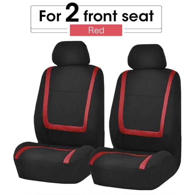 Unique Flat Cloth Car Seat Cover Detachable Headrests Solid Bench Flat Cloth Car Seat Cover Car Seat Covers Full Set Flat Cloth Full Set Car Seat Covers Front Rear Split Bench Protection Interior Accessories Universal Car Seat Cover Universal Fit for Cars