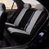 Unique Flat Cloth Car Seat Cover Detachable Headrests Solid Bench Flat Cloth Car Seat Cover Car Seat Covers Full Set Flat Cloth Full Set Car Seat Covers Front Rear Split Bench Protection Interior Accessories Universal Car Seat Cover Universal Fit for Cars