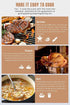 Unique Food Kitchen Digital Meat Thermometer  BBQ Instant Read Food Thermometer Waterproof With Backlight And Magnet For Kitchen Cooking Grilling BBQ Backing Liquids Oil Waterproof Kitchen Thermometer For Cooking Tools