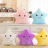 Unique Luminous Pillow Vivid Star Design LED Light Cushion Plush Pillow Night Light Plush Pillows Stuffed Star Pillow Led Light Creative Twinkle Star Glowing LED Night Light Plush Pillows Stuffed Toys For Bedroom Sofa Creative Birthday Gift Toy For Kids