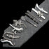 Unique Stainless Tie Clips Guitar Lizard Shaped Tie Clips Tie Clip Classic Tie Bar Clip Regular Trendy Durable Metallic Necktie Clips Wedding Business Ties Necktie Clips Pin For Mens Ideal Gift