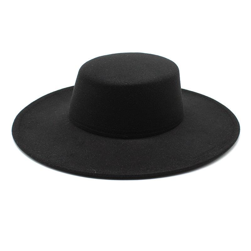 Unique Style Fedora Hats For Women Retro New Trendy Wide Brim Cap For Summer Party Women's Hat Big Fedora Hat Luxury Wedding Hats Flat Top Hat