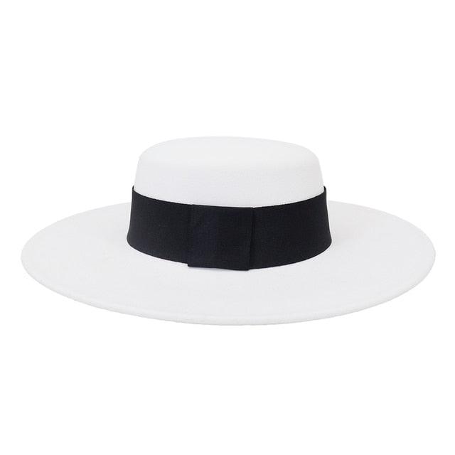 Unique Style Fedora Hats For Women Retro New Trendy Wide Brim Cap For Summer Party Women's Hat Big Fedora Hat Luxury Wedding Hats Flat Top Hat