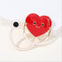 Unique Unisex Heart Shaped Brooch Pin Modern Brooch Pin Luxury Nurse Backpack Cute Brooches Charming Elegant Unisex Jewelry For Your Friends