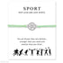 Unisex Adjustable Friendship Statement Jewelry Card Silver Soccer Charm Bracelets Football Bracelets For Men Women Adjustable Friendship Sports Jewelry Soccer Team Themed Gifts