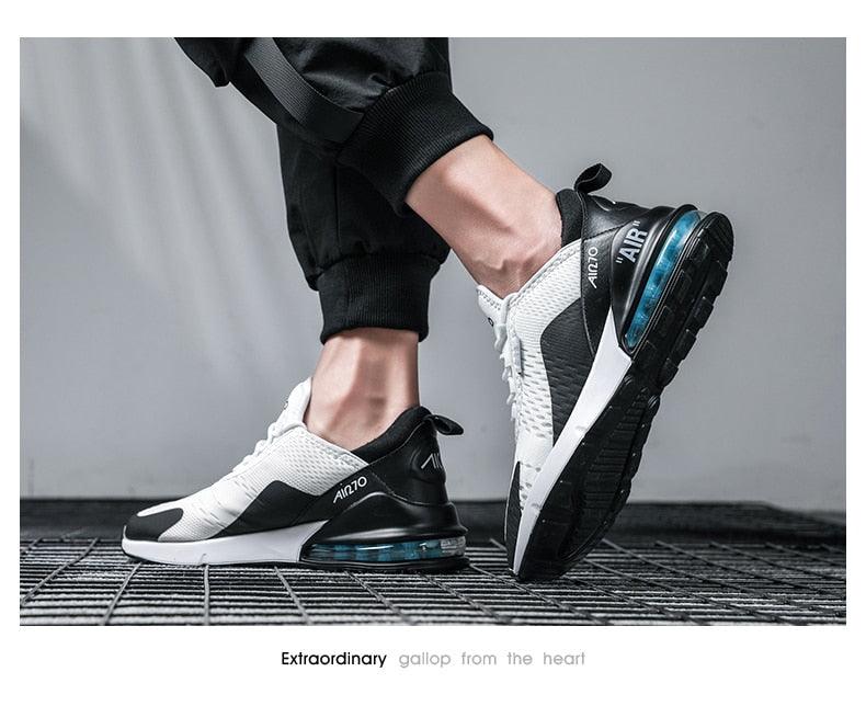 Unisex Air Cushion Running Shoes Mens Sneakers Breathable Light Sports Shoes Training Jogging Arch Support Tennis Shoe Breathable Air Cushion Sneakers For Gym Workout