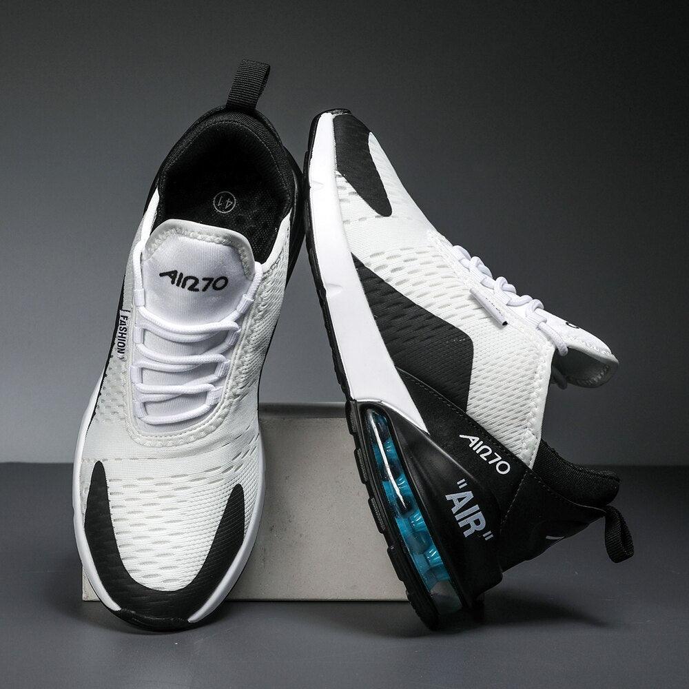 Unisex Air Cushion Running Shoes Mens Sneakers Breathable Light Sports Shoes Training Jogging Arch Support Tennis Shoe Breathable Air Cushion Sneakers For Gym Workout