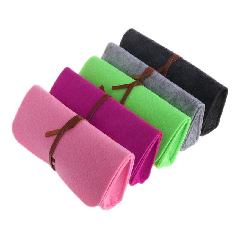 Unisex Felt Sunglasses Bags Cases Portable Soft Glasses Bag Lightweight Design Portable Soft Felt Slip In Pouch Case Reading Glasses Bag Soft Slip In Sunglasses Holder Sleeve For Eye Glasses Protection And Travel Storage