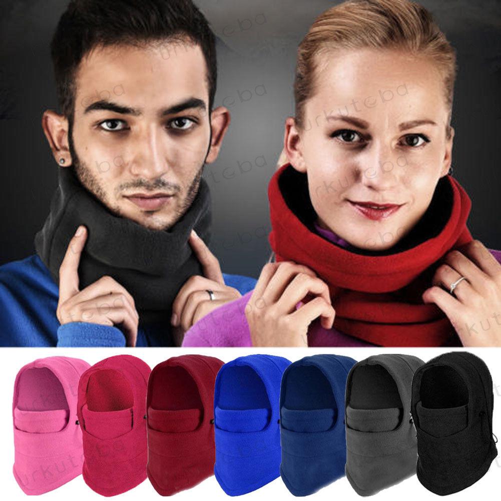 Unisex Polar Fleece Hood Hat Casual  Beanie Ski Snow Cap Snood Scarf Warmer Thermal Neckerchief Drawstring Soft Balaclava Pullover Knitted Beanie for Adults Men Women Ski Caps New Balaclava Party Mask Hat Caps For Skiing Bicycle Cycling Outdoor Headwarmer