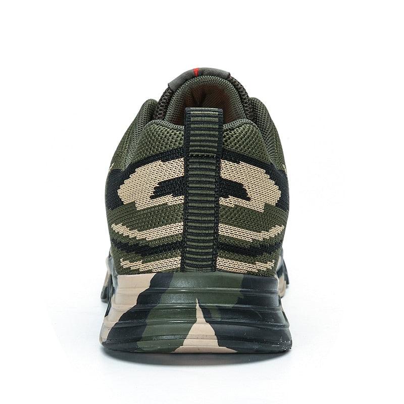 Unisex Running Sport Outdoor Sneakers Breathable Women Camouflage Green Walking Jogging Sneakers Fashion Lightweight Running Casual Sneakers For Workout