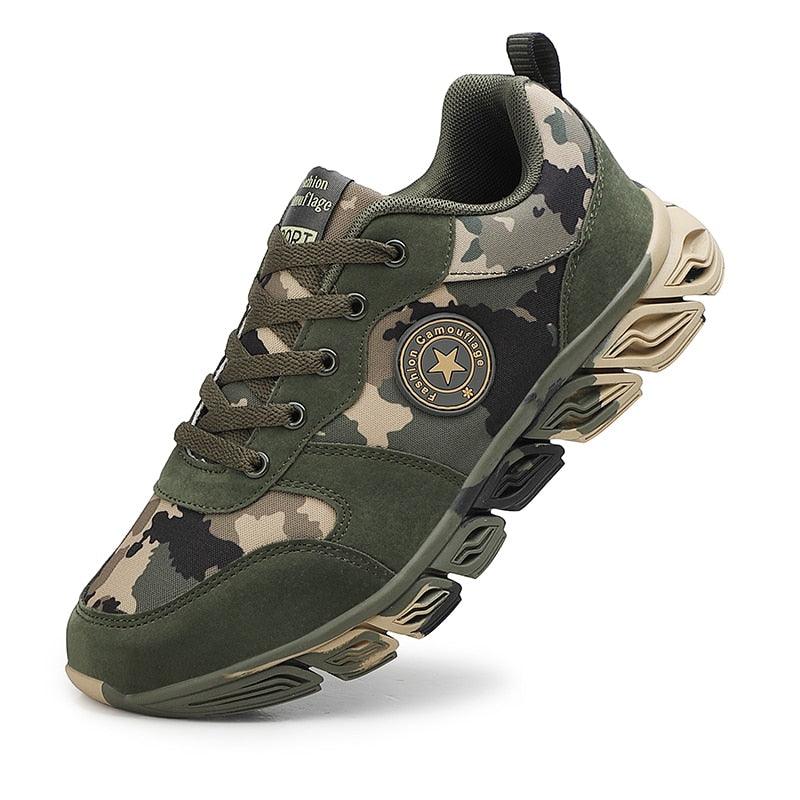 Unisex Running Sport Outdoor Sneakers Breathable Women Camouflage Green Walking Jogging Sneakers Fashion Lightweight Running Casual Sneakers For Workout