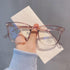 Unisex Stylish Eyeglasses Glasses Clear Lens Women Men Eyewear Anti Blue Light Glasses Computer Goggles Eye Protection For Men And Women Diopter 0 -0.5 -1.0 -1.5 -2.0 -2.5 -3.0 To -6.0