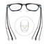 Unisex Stylish Eyeglasses Glasses Clear Lens Women Men Eyewear Anti Blue Light Glasses Computer Goggles Eye Protection For Men And Women Diopter 0 -0.5 -1.0 -1.5 -2.0 -2.5 -3.0 To -6.0