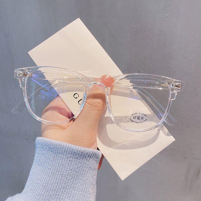 Unisex Stylish Eyeglasses Glasses Clear Lens Women Men Eyewear Anti Blue Light Glasses Computer Goggles Eye Protection For Men And Women Diopter 0 -0.5 -1.0 -1.5 -2.0 -2.5 -3.0 To -6.0