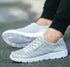 Unisex Summer Sneakers Breathable Casual Shoes Couple Fashion Lace Up Mens Mesh Flats Comfortable Walking Footwear Fashion New Lightweight Casual  Sneakers