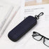 Unisex Sunglasses Protection Resistance Container Fabric Glasses Box Zipper Eyeglasses Case Glasses Carry Bag Hard Shell Clamshell Eyeglasses Case Unisex Portable Glasses Protection Case Bag