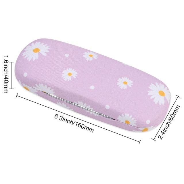 Unisex Sunglasses Protection Resistance Container Fabric Glasses Box Zipper Eyeglasses Case Glasses Carry Bag Hard Shell Clamshell Eyeglasses Case Unisex Portable Glasses Protection Case Bag